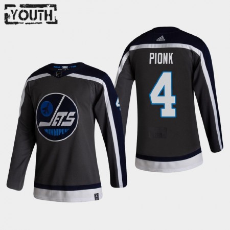 Barn Ishockey Winnipeg Jets tröja Neal Pionk 4 2020-21 Reverse Retro Authentic Barn Ishockey Winnipeg Jets tröja Neal Pionk 4 2020-21 Reverse Retro Authentic